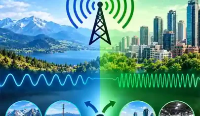 تفاوت VHF و UHF چیست؟